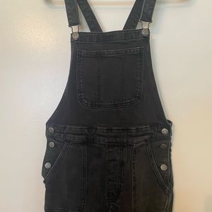Vintage style slim overalls